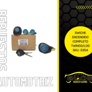 SWITCHE ENCENDIDO COMPLETO TWINGO/LOGAN