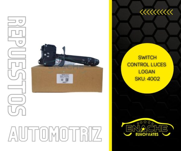 SWITCHE CONTROL LUCES LOGAN