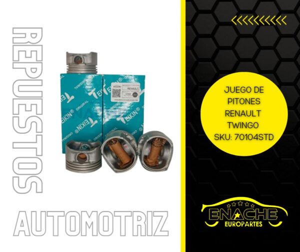 Juego de pistones Renault Twingo