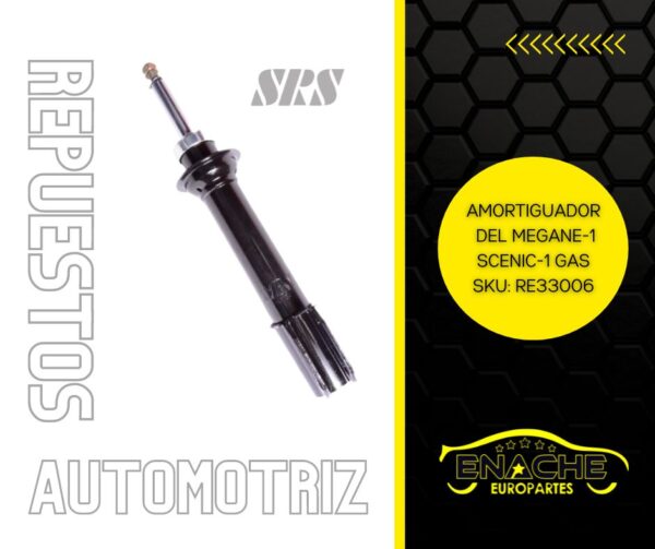 AMORTIGUADOR DELANTERO MEGANE-1/SCENIC-1 GAS