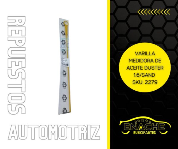 VARILLA MEDIDORA ACEITE DUSTER 1.6/SAN 1.6 7701067122