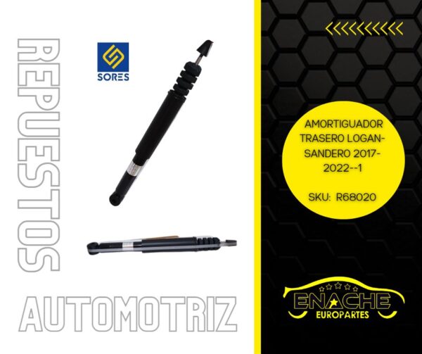 Amortiguador trasero Logan/Sandero 2017/2022