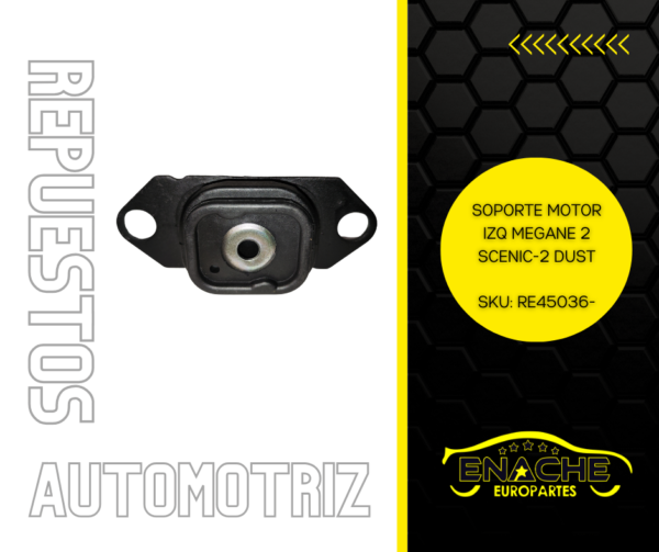 SOPORTE MOTOR IZQ MEGANE 2/SCENIC-2/DUSTER