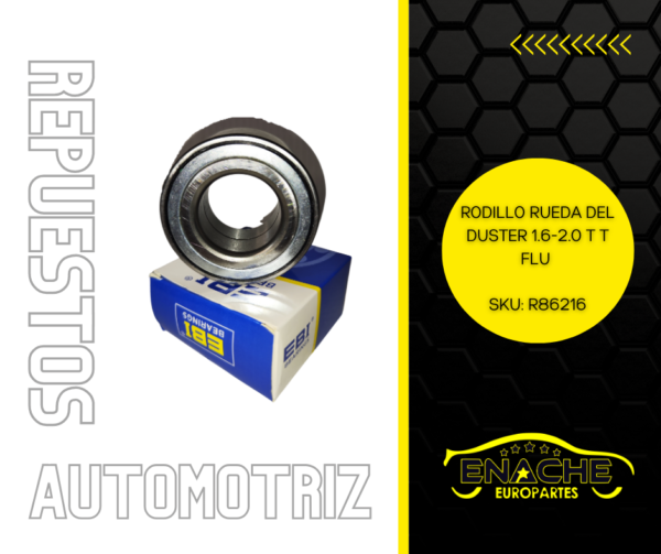 RODILLO RUEDA DEL DUSTER 1.6-2.0 T/T/FLUENCE
