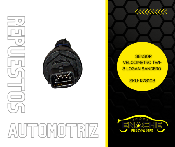 SENSOR VELOCIMETRO TWI- 3/LOGAN/SANDERO/STEPWAY - Imagen 3